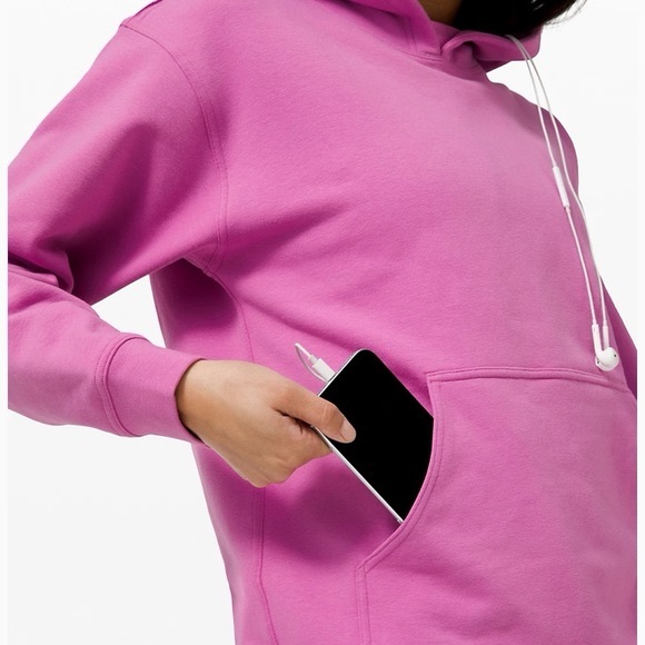 lululemon athletica Tops - Lululemon All Yours Hoodie in Magenta Glow